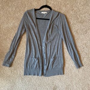 Forever 21 Gray Cardigan